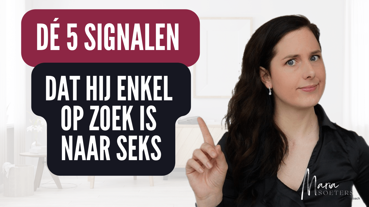 Wil hij alleen seks? Herken deze 5 signalen dat hij alleen maar seks wil - Maria afbeelding